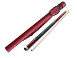 Champion ST14 Burgundy/ wine Pool Cue Stick , A Red Pool Case, Champion Glove