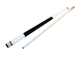 Champion ST14 White Pool Cue Stick+ Champion Branded Red or White Hard Case & Playing Glove