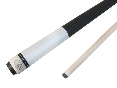 Champion ST14 White Pool Cue Stick+ Champion Branded Red or White Hard Case & Playing Glove