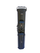 Champion  Leatherette 2x4 Pool Cue Case with Stand(2 Butts 4 Shafts)-  A0403 Blue