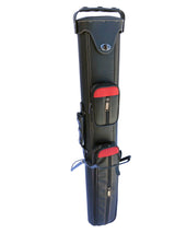 Champion  Leatherette 2x4 Pool Cue Case with Stand(2 Butts 4 Shafts)-  A0403 Red