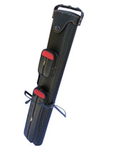 Champion  Leatherette 2x4 Pool Cue Case with Stand(2 Butts 4 Shafts)-  A0403 Red