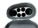 Champion  Leatherette 2x4 Pool Cue Case with Stand(2 Butts 4 Shafts)-  C0427 Black