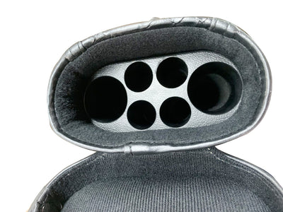 Champion  Leatherette 2x4 Pool Cue Case with Stand(2 Butts 4 Shafts)-  C0427 Black