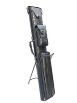 Champion  Leatherette 2x4 Pool Cue Case with Stand(2 Butts 4 Shafts)-  C0427 Black