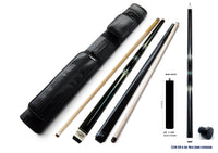 Combo deal one ! Champion Constellation pool CN-1 cue and KBJ-1 Black Jump and break cue  , Pro taper,2X2 Cue Case, two Champion Gloves
