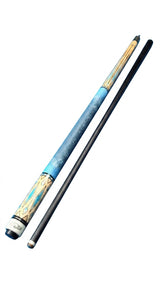 Gator KL-S7-6 Carbon Fiber 12.4mm or 11.8mm Uni-Loc Pool Cue + Hard Case, Joint Protectors, and Playing Glove