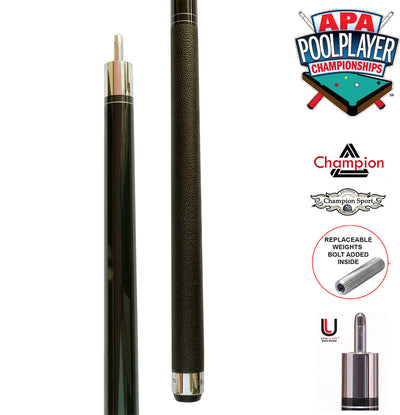 Champion Constellation Billiard Pool Cue-Model: CN-7, Uniloc joint ,Low Deflection Shaft, A black or white case (Copy)