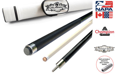 Champion Constellation Billiard Pool Cue-Model: CN-7, Uniloc joint ,Low Deflection Shaft, A black or white case (Copy)