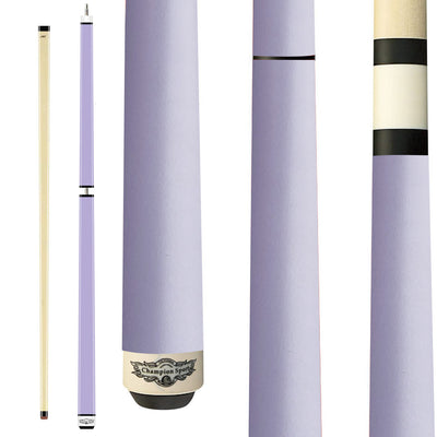 2023 Champion Eros Series Jump and break cue -----Model:TF2 light purple Jump and break Cue, Cuetec Glove, 58",13 mm