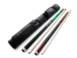 Champion Spider Green Pool Cue Stick, ST-14 Wine Breaking cue, 2X2 Black Case, 2 Glove (18 oz - 21 oz)