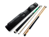 Champion Spider Green Pool Cue Stick, ST-14 Wooden Breaking cue, 2X2 Black Case, 2 Glove (18 oz - 21 oz) (Copy)