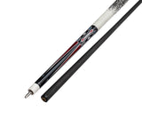 Gator H5-2A  Carbon Fiber 12.4mm Uni-Loc Pool Cue + Hard Case, Joint Protectors, and Playing Glove