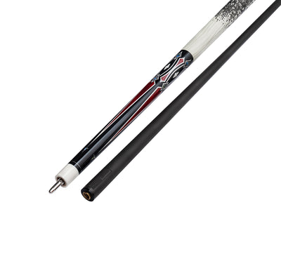 Gator H5-2A  Carbon Fiber 12.4mm Uni-Loc Pool Cue + Hard Case, Joint Protectors, and Playing Glove