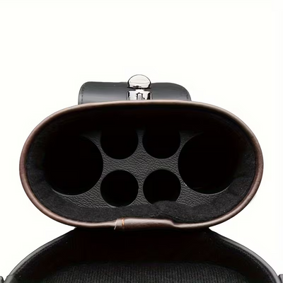 Champion  Leatherette 2x4 Pool Cue Case with Stand(2 Butts 4 Shafts)-  C0427 Black