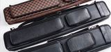 Black Smooth-Finish Cue Case – 4 Butts/8 Shafts, 4x8, F-0553