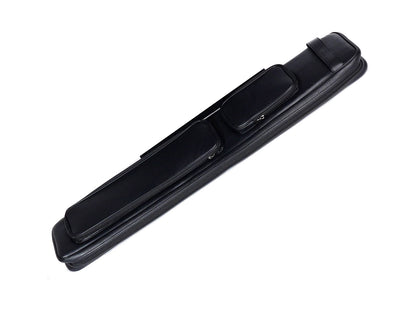 Black Smooth-Finish Cue Case – 4 Butts/8 Shafts, 4x8, F-0553