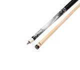 Champion JC1 White and Black Children's Billiards Cue – 48" or 52" (16-20 oz)+ Extra Free gift