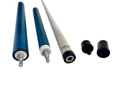 Champion Cerberus Series Heavy Hitter Jump and break cue -----Model: KB-3 Turquoise Jump and break Cue, Champion Glove, 58",13 mm