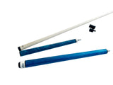 2023 Champion Cerberus Series Jump and break cue -----Model: KB-3 Turquoise Jump and break Cue, Cuetec Glove, 58",13 mm