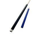 2023 Champion Cerberus Series Jump and break cue -----Model: KB-4 Black and blue Jump and break Cue, Cuetec Glove, 58",13 mm