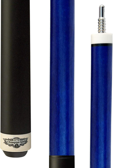 2023 Champion Cerberus Series Jump and break cue -----Model: KB-4 Black and blue Jump and break Cue, Cuetec Glove, 58",13 mm