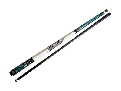 Gator Carbon Fiber Billiard Cue Stick 12.5mm Tip size, A black hard case, A Champion glove, Model: KL-BL