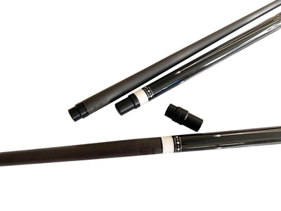 Gator Carbon Fiber Billiard Cue Stick 12.5mm Tip size, A White hard case, A Champion glove, Model:KL-BLkA