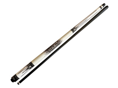 Gator Carbon Fiber Billiard Cue Stick 12.5mm Tip size, A black, white or red hard case, A Champion glove, Model: KL-WH