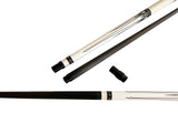 Gator Carbon Fiber Billiard Cue Stick 12.5mm Tip size, A black, white or red hard case, A Champion glove, Model: KL-WH