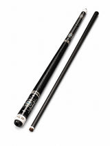 Gator 9-A3  Carbon Fiber 12.4mm Uni-Loc Pool Cue + Hard Case, Joint Protectors, and Playing Glove