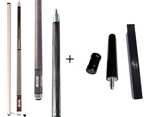 Champion LPC1 Pool Cue Stick 5/16 x 18 Joint,Low-Deflection Shaft,Pro Taper,58 inches or 60 inches long with extension