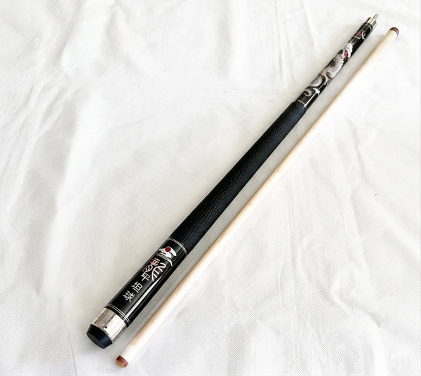 Champion Fire Dragon NDL-2M Billiard Pool Cue – Predator Uni-Loc Joint, Low Deflection Shaft, Hard Case, Joint Protectors & Playing Glove
