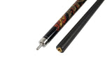 Champion Fire Dragon NDL-3M Billiard Pool Cue 60“ long – Predator Uni-Loc Joint, Low Deflection Shaft, Hard Case, Joint Protectors & Playing Glove