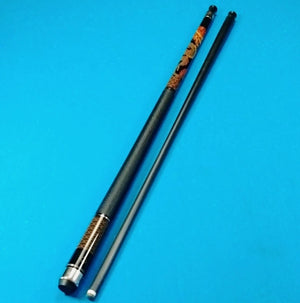Champion NDL-3K Fire Dragon  11.8 or 12.4mm Carbon Fiber Uni-Loc 60" Pool Cue, Joint Protectors & Playing Glove