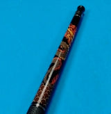 Champion NDL-3K Fire Dragon  11.8 or 12.4mm Carbon Fiber Uni-Loc 60" Pool Cue, Joint Protectors & Playing Glove