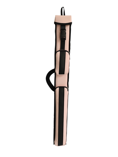 Champion 2X2,2X3,3X4 Leatherette Billiard Pool Cue Stick Baby Pink Hard Case 2S3B