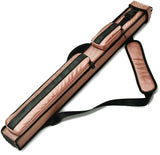 Champion 2X2,2X3,3X4 Leatherette Billiard Pool Cue Stick Baby Pink Hard Case 2S3B