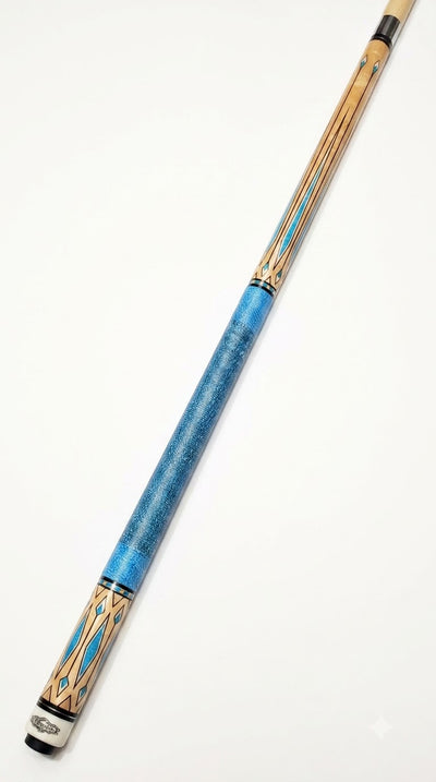 Gator KL-S7-6 Carbon Fiber 12.4mm or 11.8mm Uni-Loc Pool Cue + Hard Case, Joint Protectors, and Playing Glove