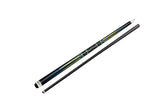 Gator S7-11  Carbon Fiber 12.4mm Uni-Loc Pool Cue + Hard Case, Joint Protectors, and Playing Glove