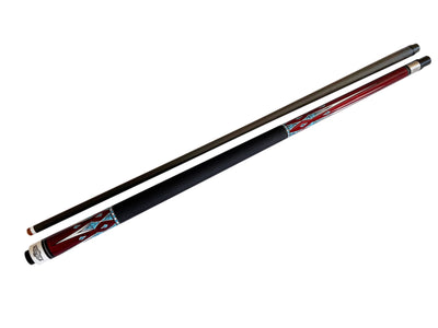 Gator Carbon Fiber Billiard Cue Stick 12.5mm Tip size, A black, white or red hard case, A Champion glove, Model: S7-1
