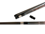 Gator Carbon Fiber Billiard Cue Stick 12.5mm Tip size, A black, white or red hard case, A Champion glove, Model: S7-3