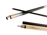 Gator Carbon Fiber Billiard Cue Stick 12.5mm Tip size, A black hard case, A Champion glove, Model: S7-4