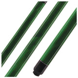 Lot of 4! Champion ST Green/Pink/Burgundy/Natural wood Pool Stick , Champion Glove, 4 Black Tips