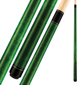 Champion ST14 Green Pool Cue Stick No wrap , A white or Black Pool Case, Champion Glove