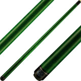 Champion ST Green Pool Cue Stick, Cuetec Glove, 2 Black layer tips