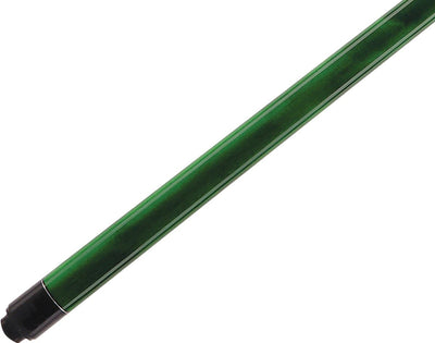 Champion ST14 Green Pool Cue Stick with a Leather painted wrap , A white or Black Pool Case, Champion Glove