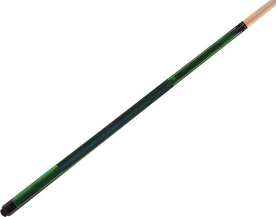 Champion ST14 Green Pool Cue Stick with a Leather painted wrap , A white or Black Pool Case, Champion Glove