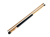 Champion ST14 Natural Pool Cue Stick , Brown Pool Case, Champion Glove