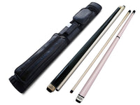 Combo deal !Champion ST Black Cue and Pink Jump and Break Cue, Pro taper,2X2 Cue Case, two Champion Gloves